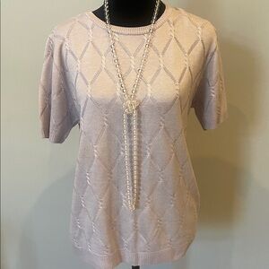 Elegant Lavender sweater  Top large